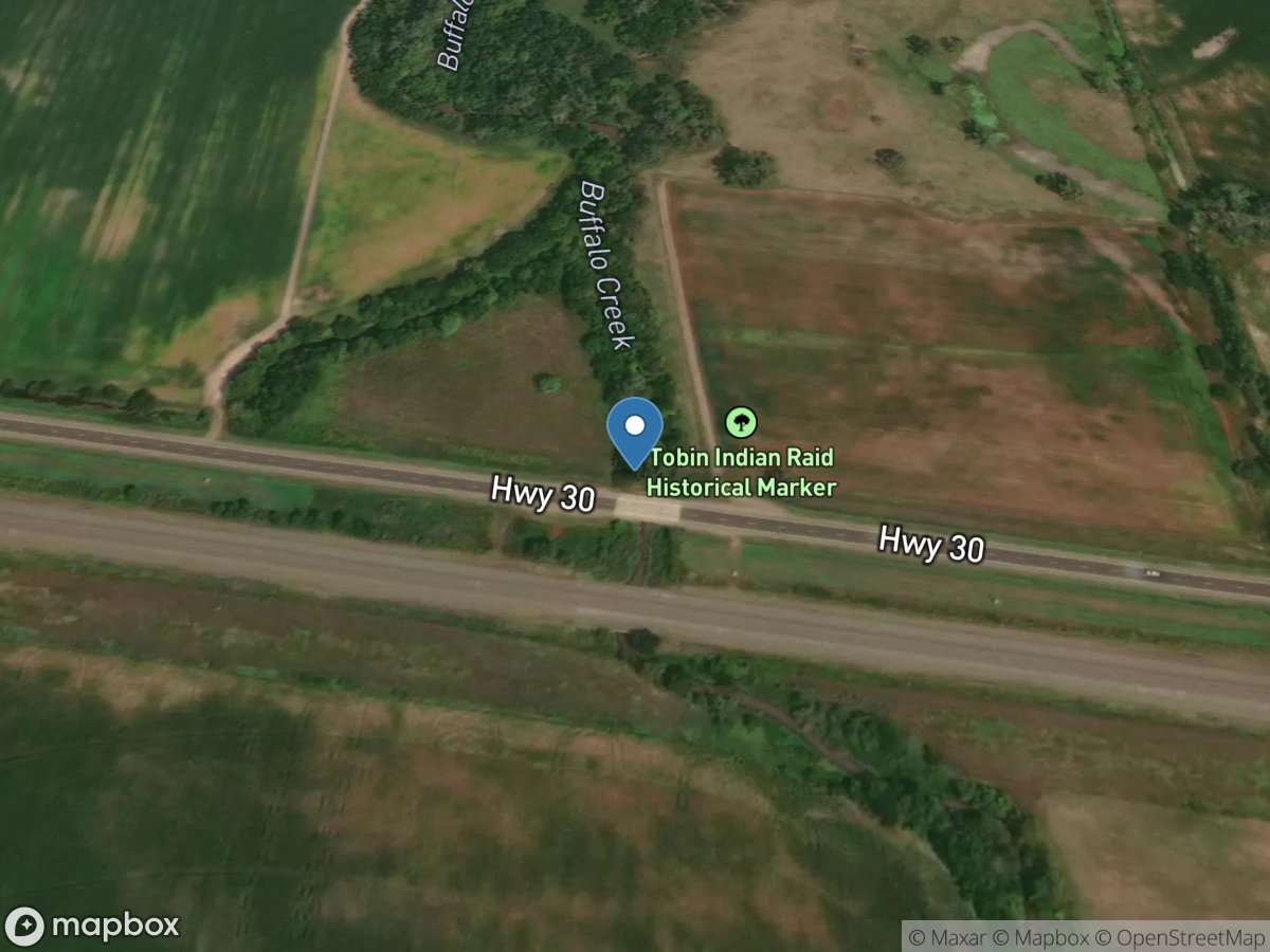 Buffalo Creek near Overton, Nebr. location