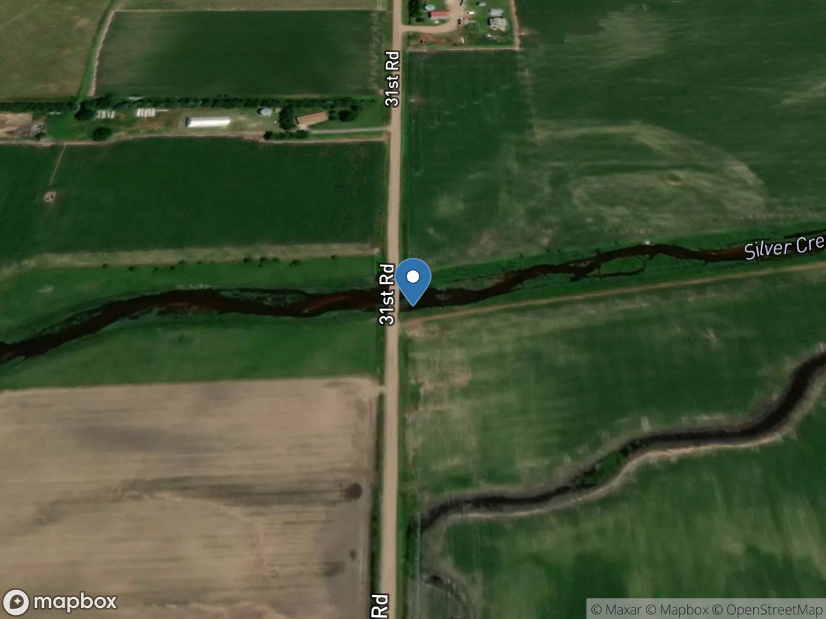 Silver Creek, at Mile 4 near Silver Creek, Nebr. location