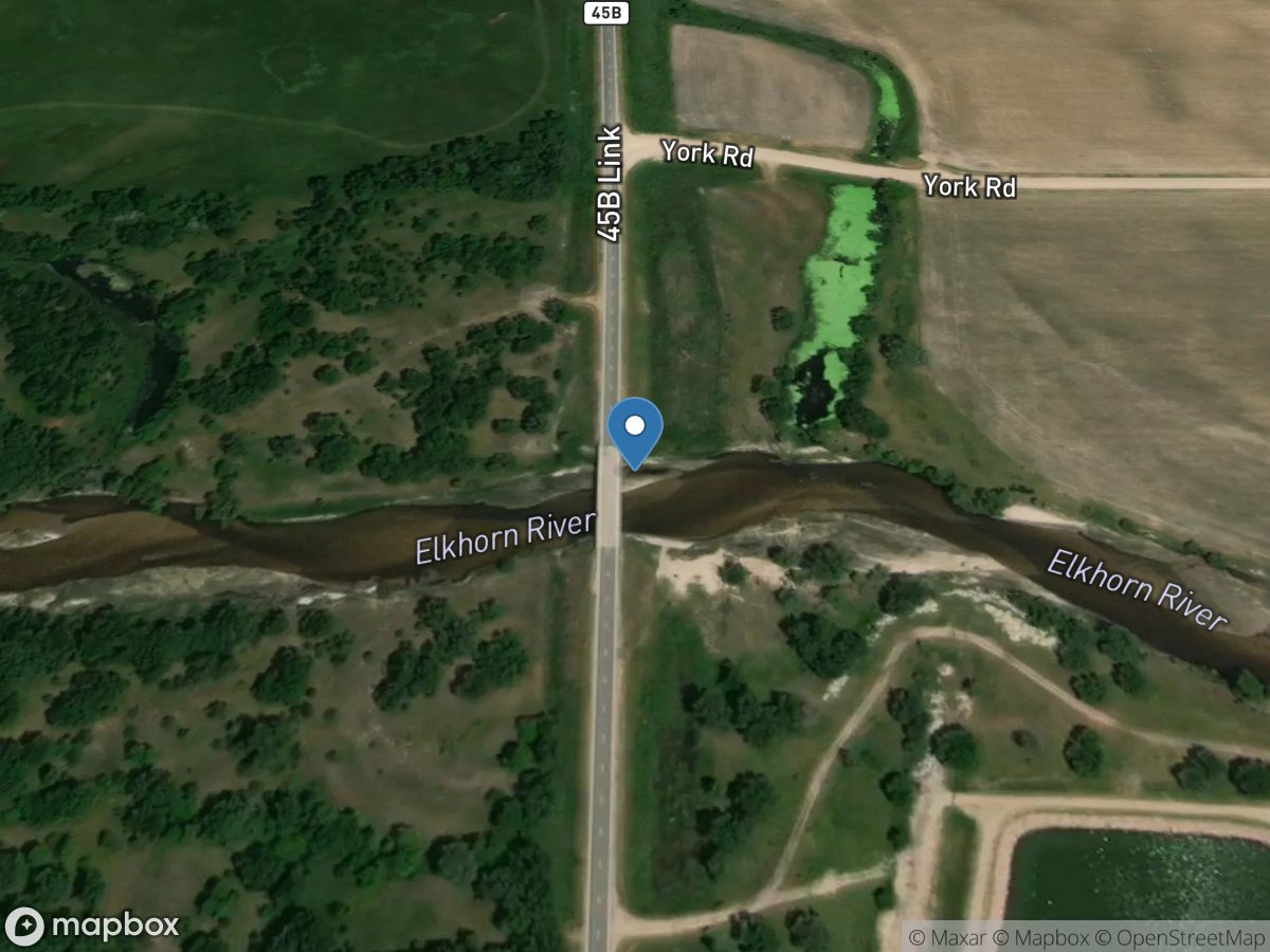 Elkhorn River at Ewing, Nebr. location