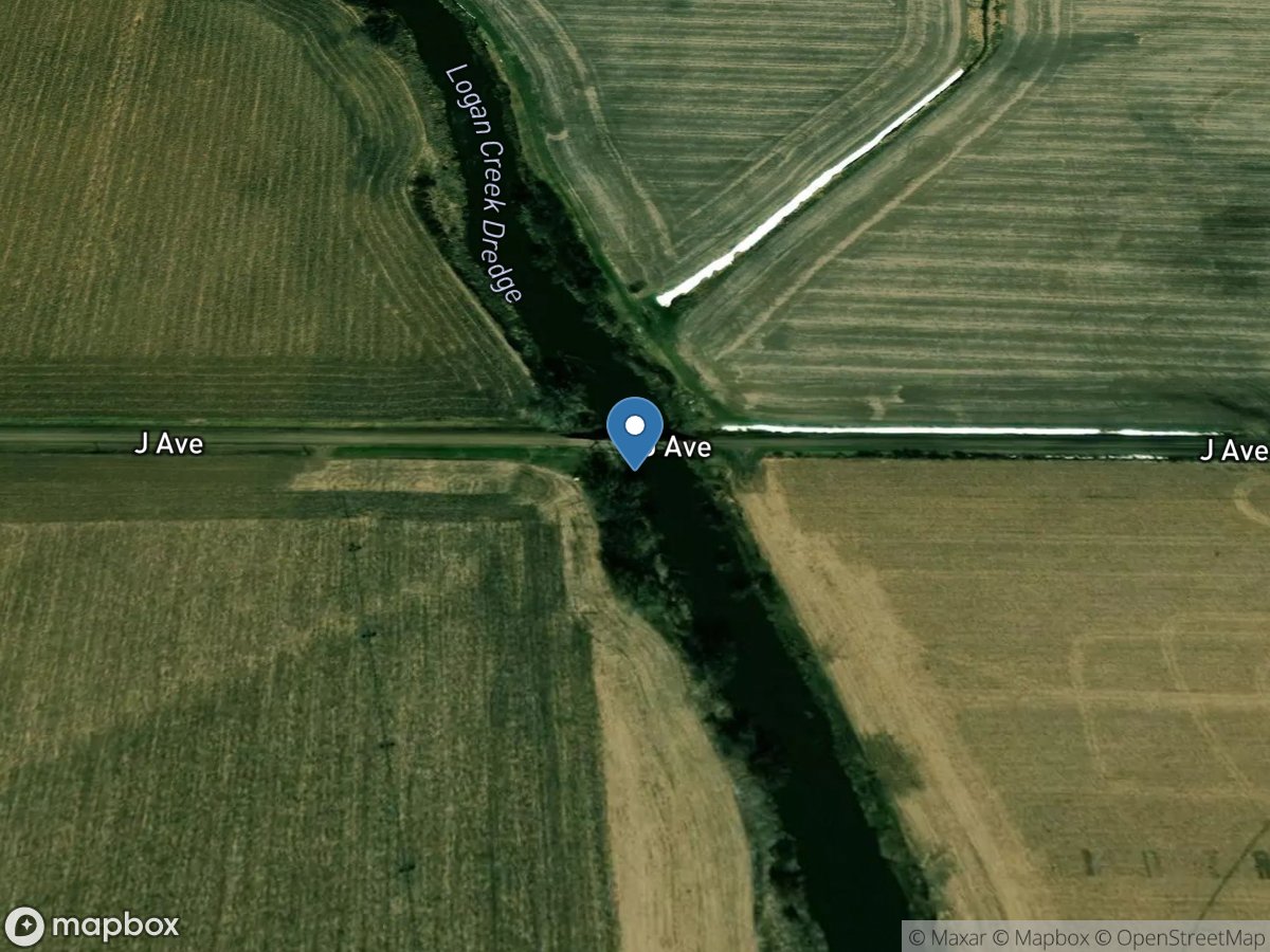 Logan Creek near Thurston, Nebr. location