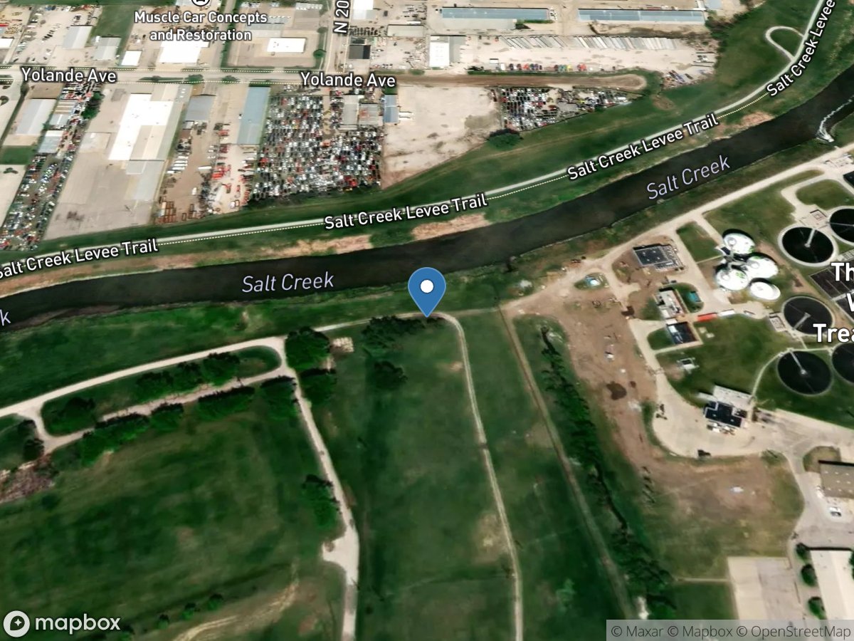 Salt Creek at Fairgrounds at Lincoln, Nebr. location