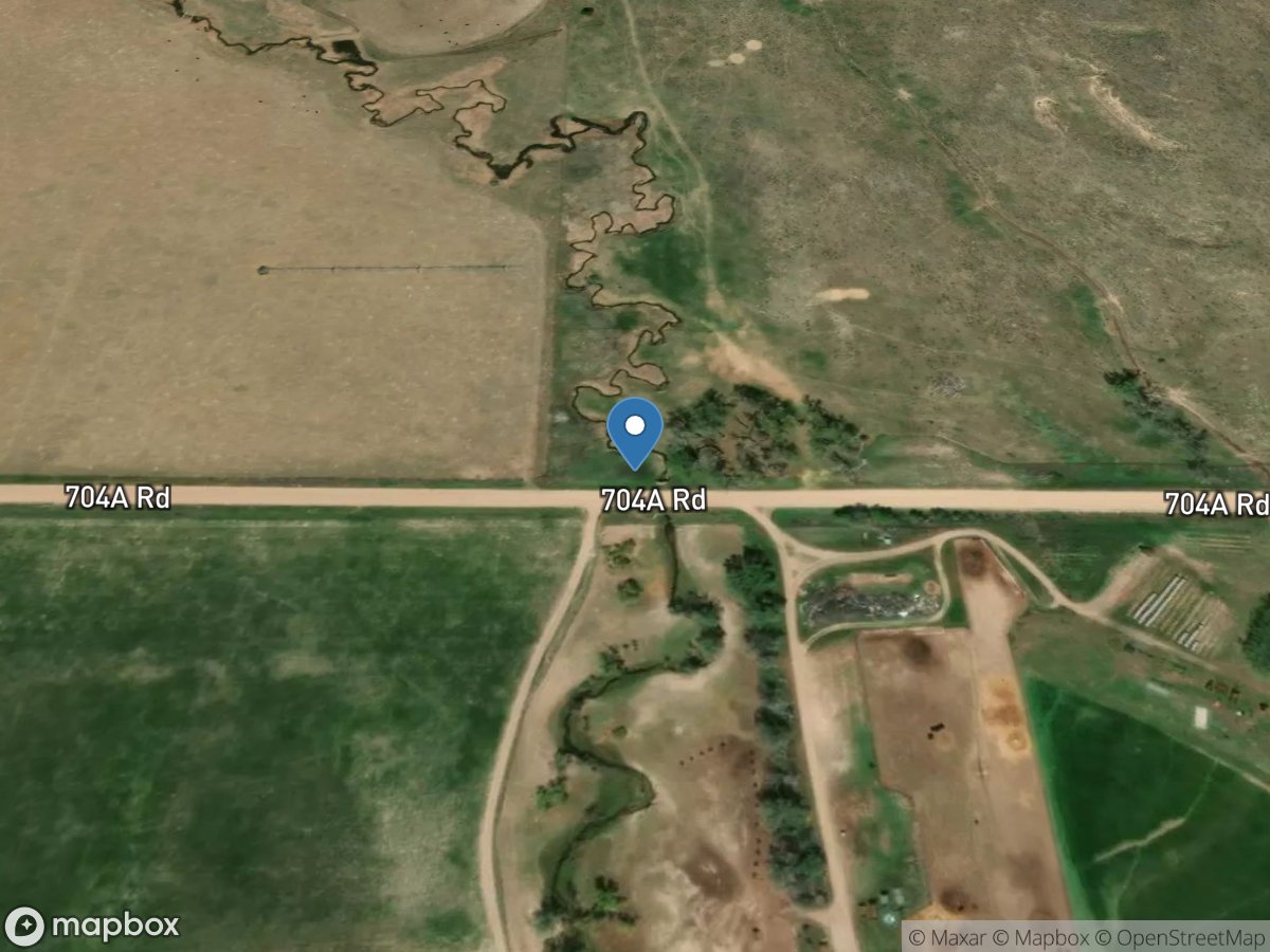 Buffalo Creek near Haigler, Nebr. location