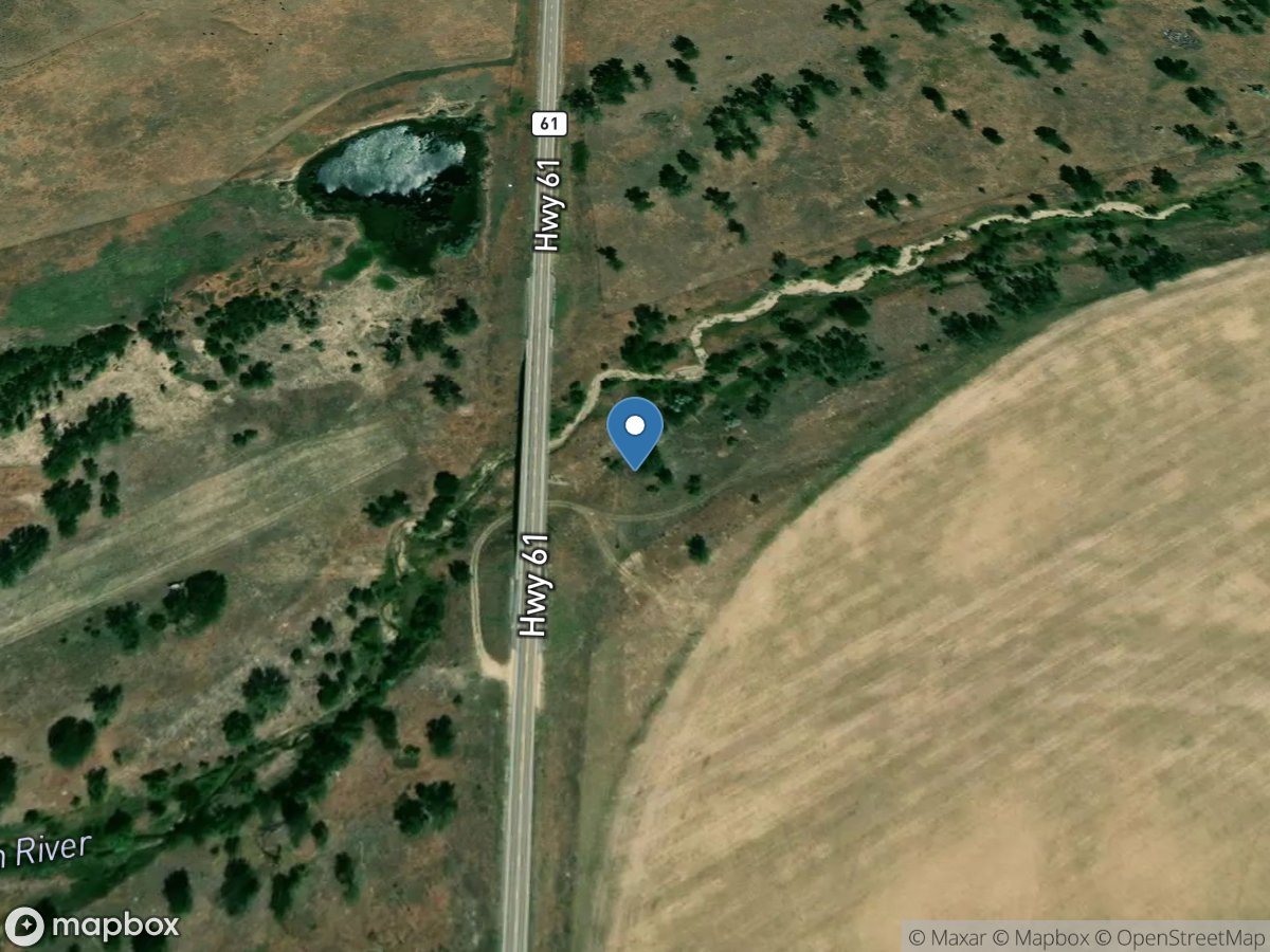 South Fork Republican River near Benkelman, Nebr. location