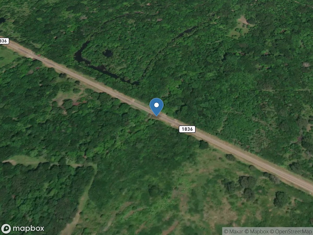 Cedar Creek near Kemp, TX location