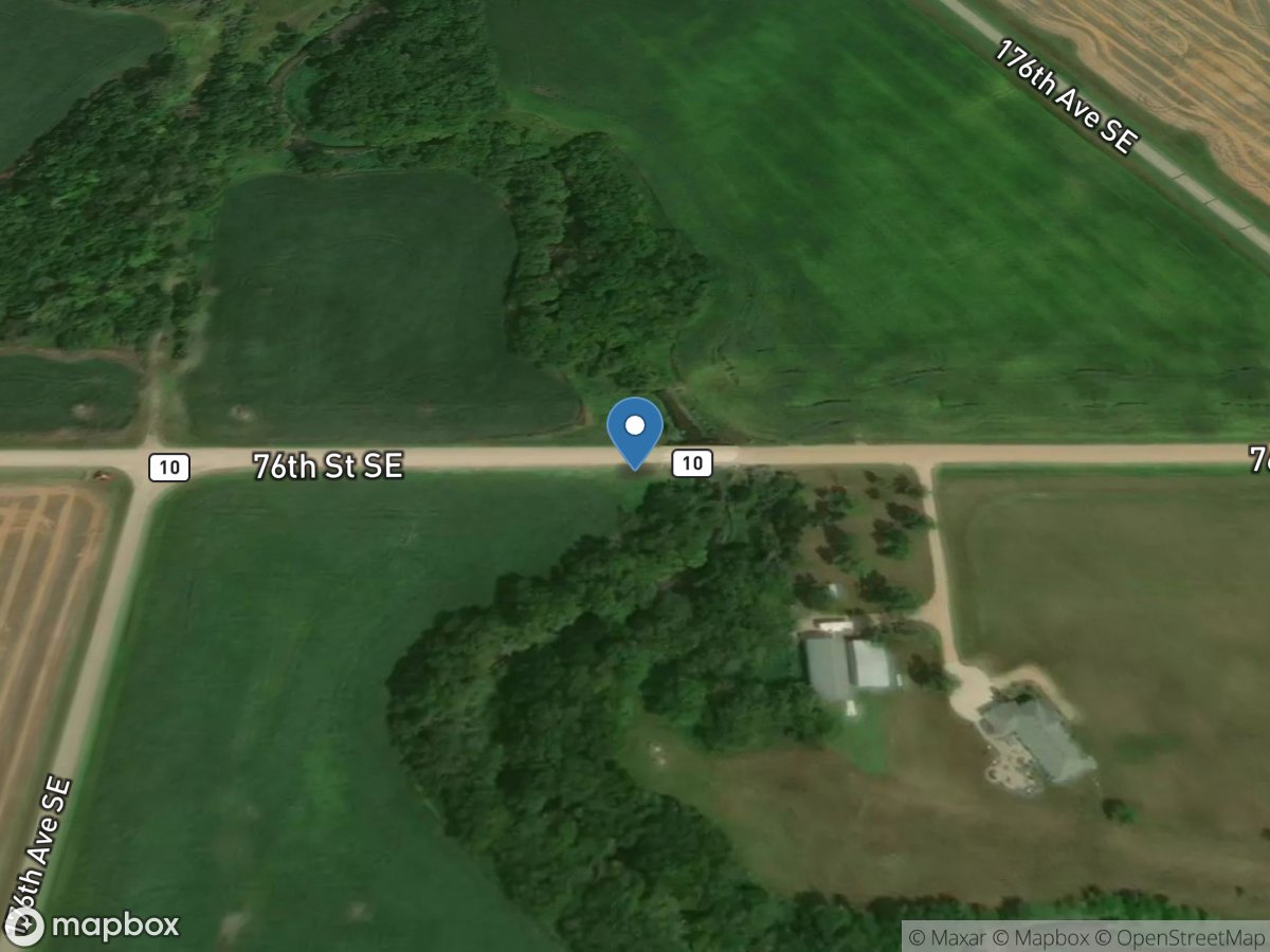 Antelope Creek at Dwight, ND location