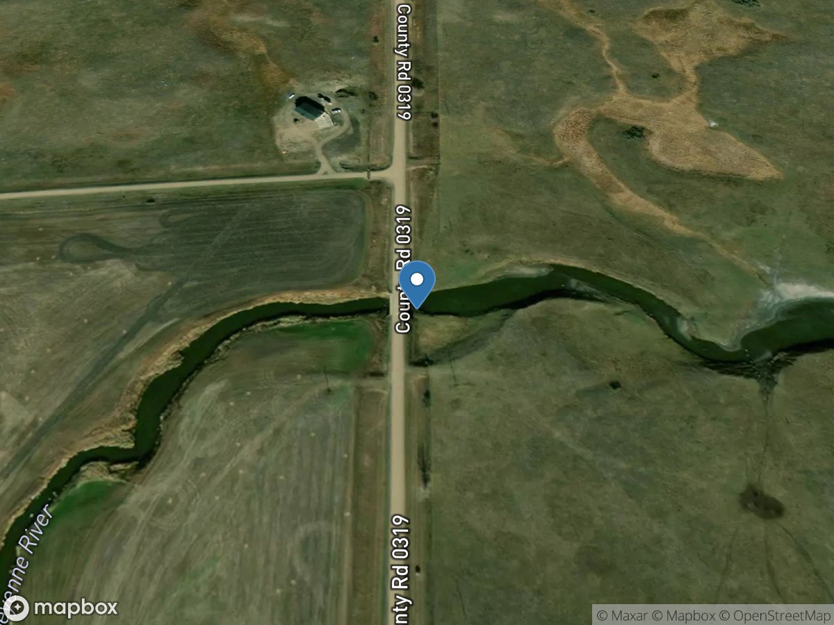 Sheyenne River above Devils Lake State Outlet near Flora, ND location