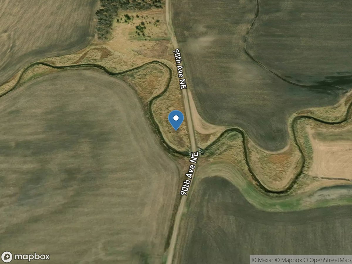 EDMORE COULEE Tributary Near WEBSTER, ND location