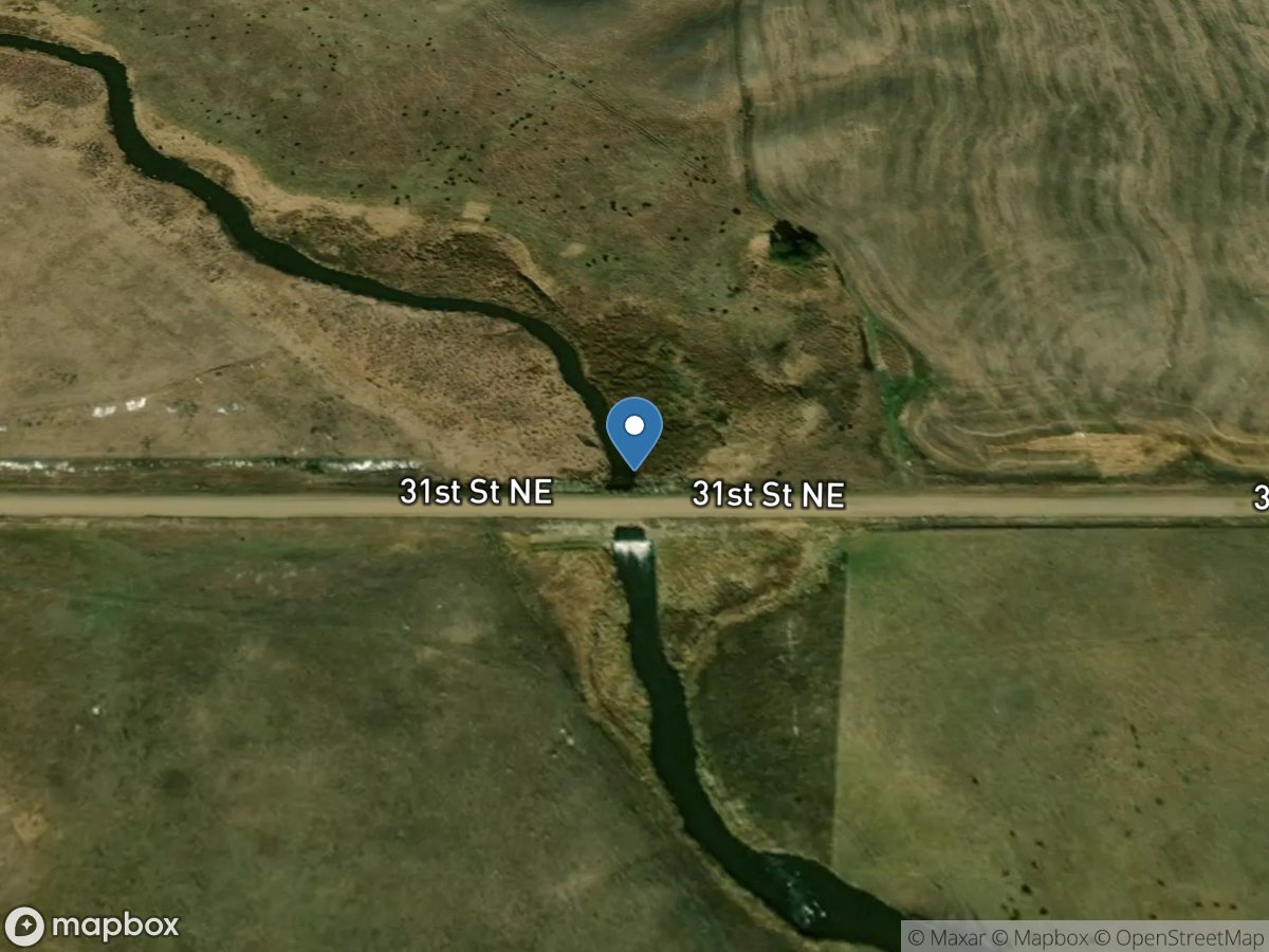 Tolna Coulee near Tolna, ND location