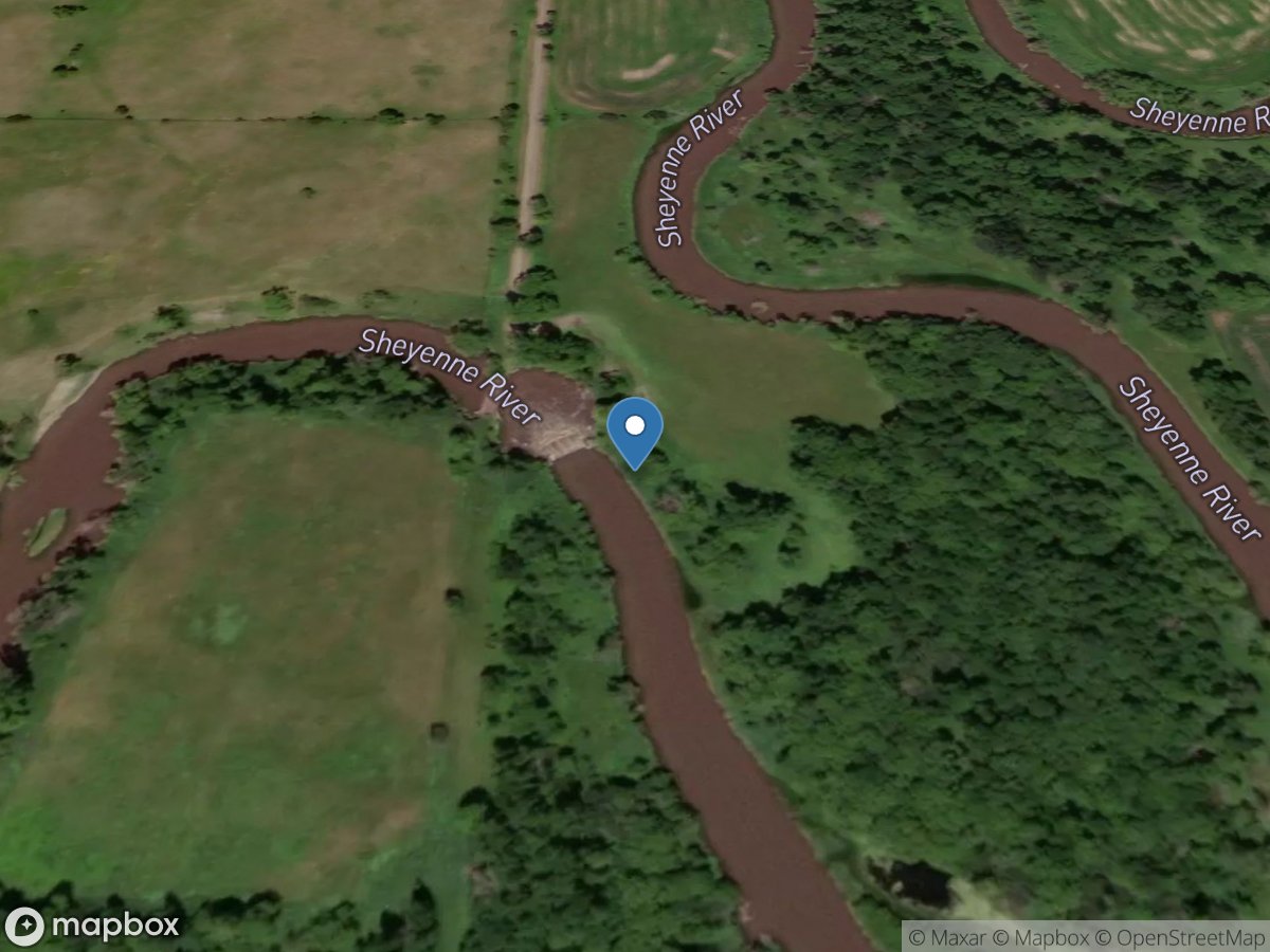 Sheyenne River near Cooperstown, ND location