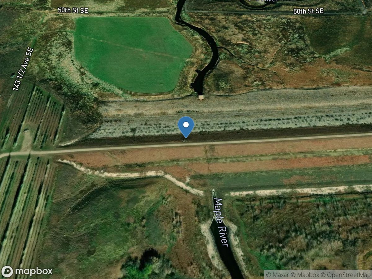 Maple River above Maple River DAM near Sheldon, ND location