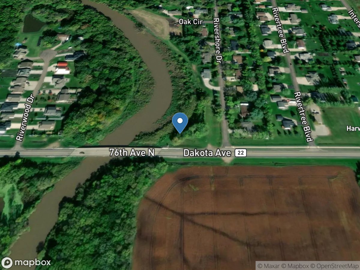 Sheyenne River at Harwood, ND location