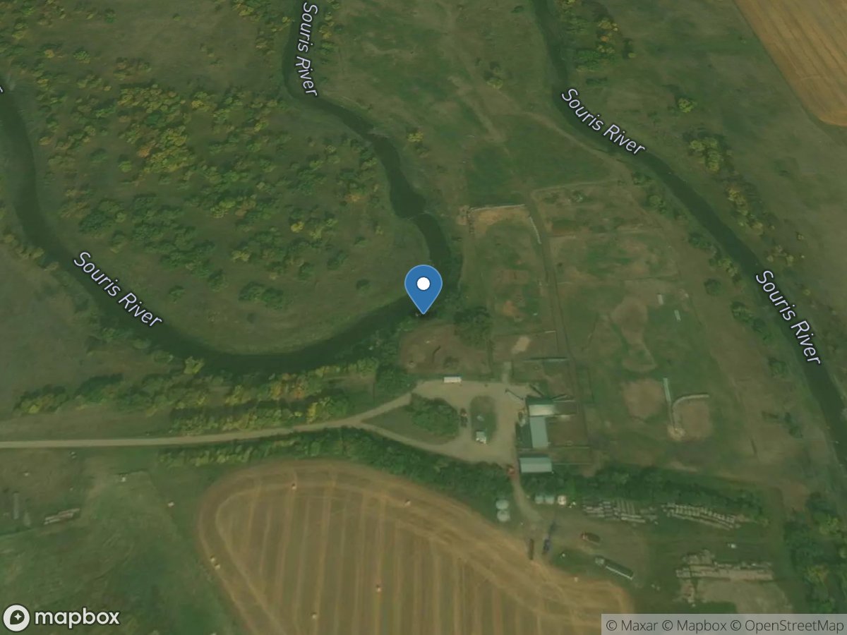 Souris River near Sherwood, ND location