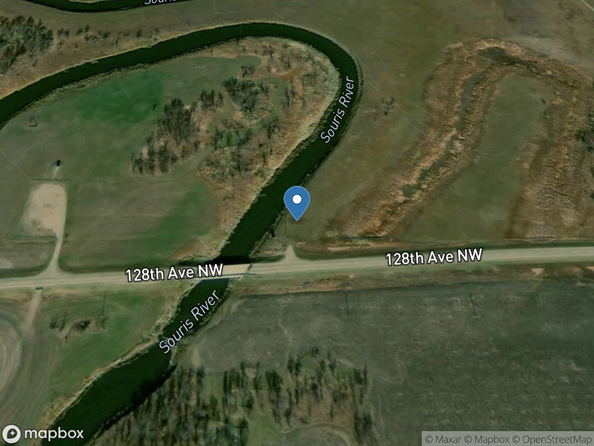 Souris River near Foxholm, ND location