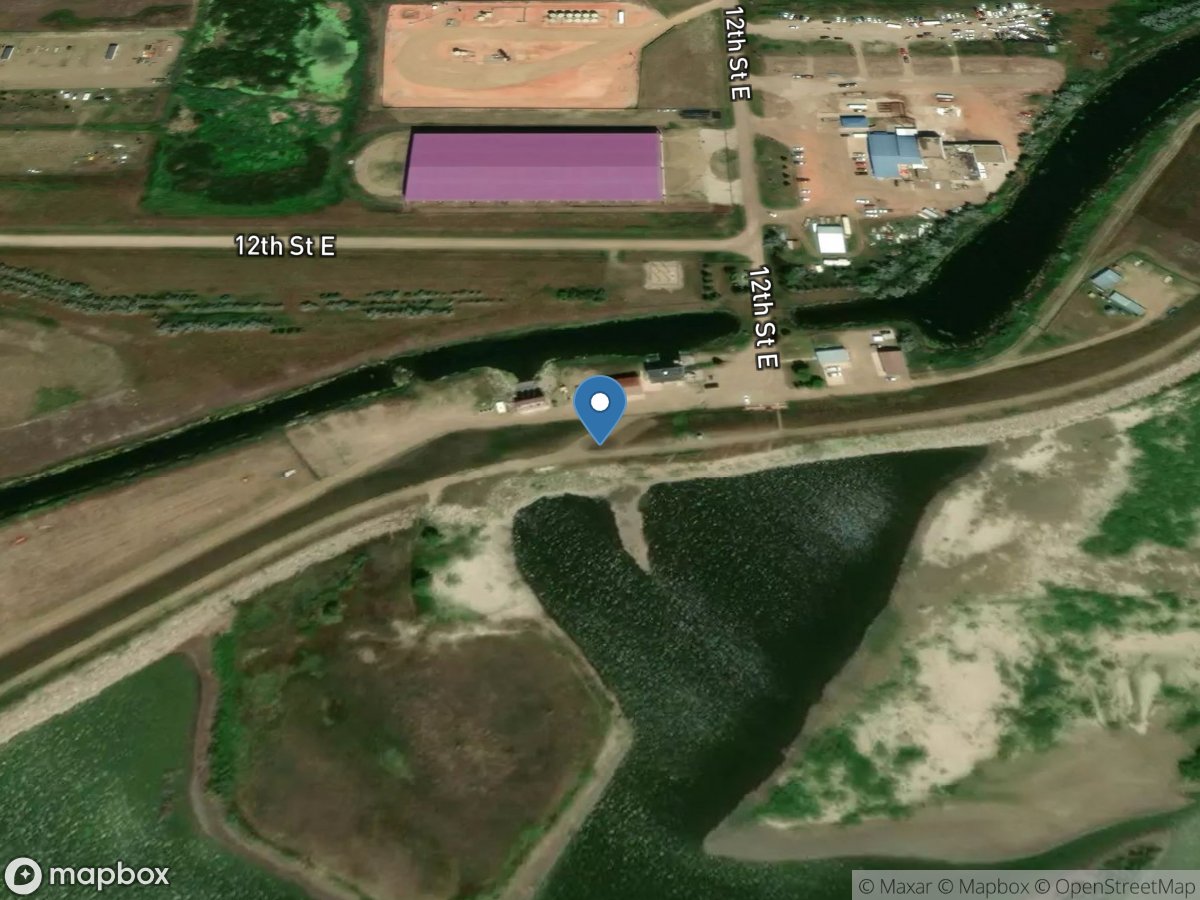 Missouri River No. 9 at Williston, ND location