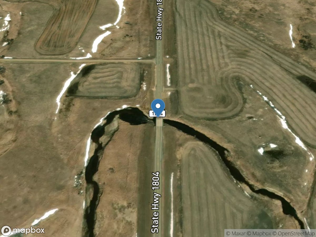 Deepwater Creek at Mouth near Raub, ND location