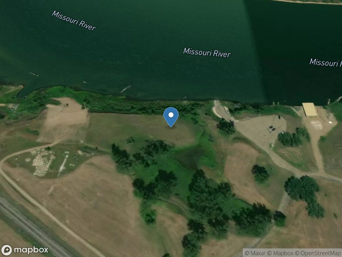 Missouri River near Stanton, ND location