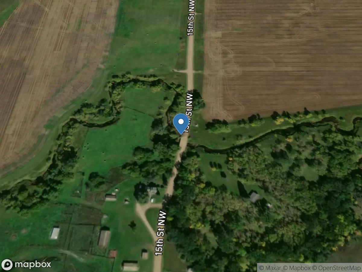 Burnt Creek near Bismarck, ND location