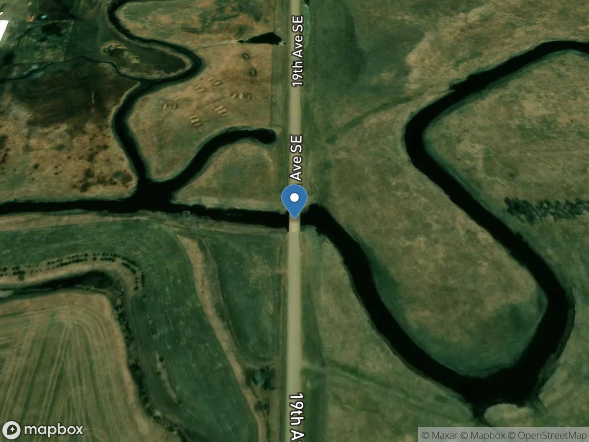 Beaver Creek near Strasburg, ND location