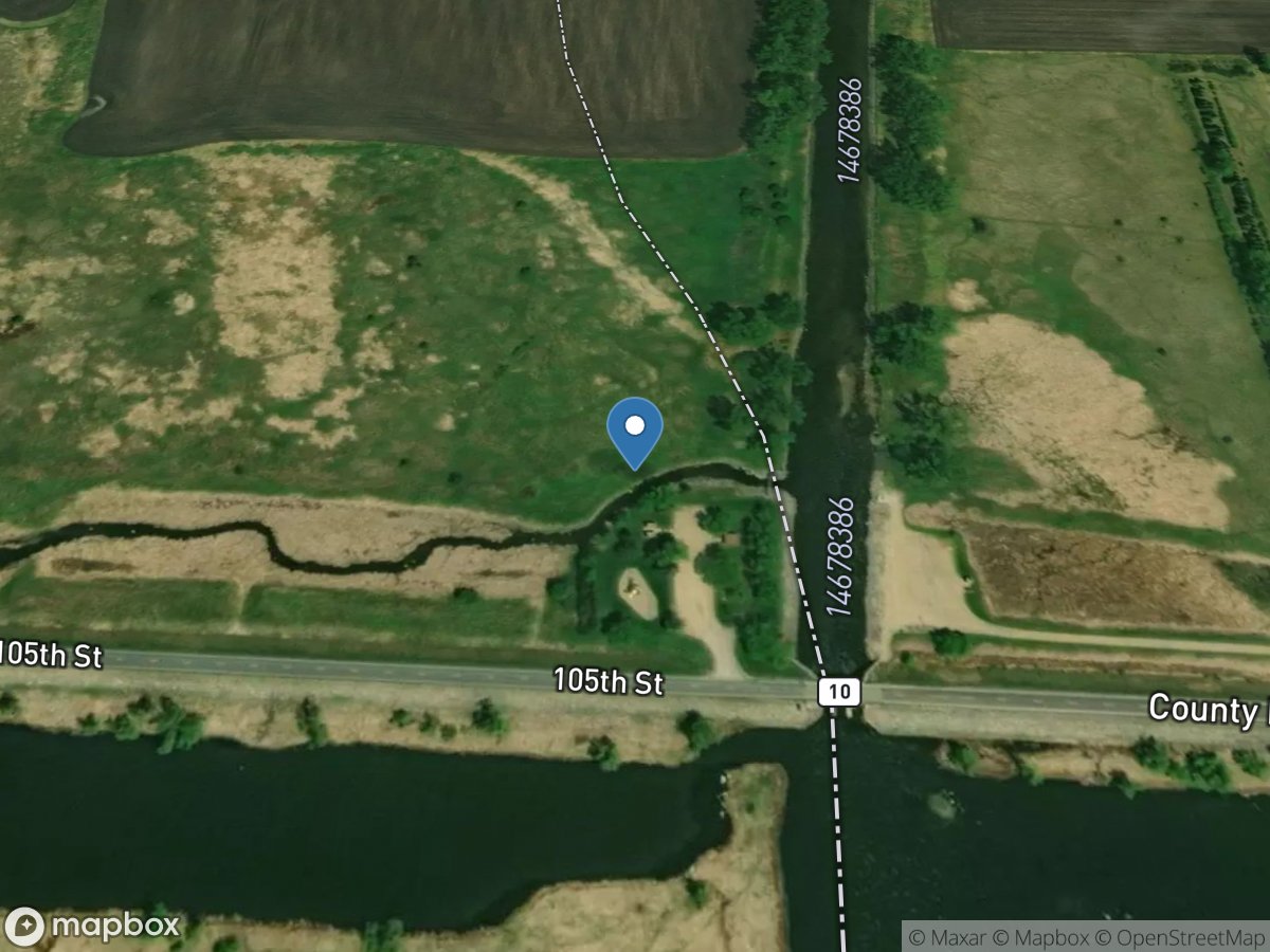 Bois DE Sioux River near White Rock, SD location