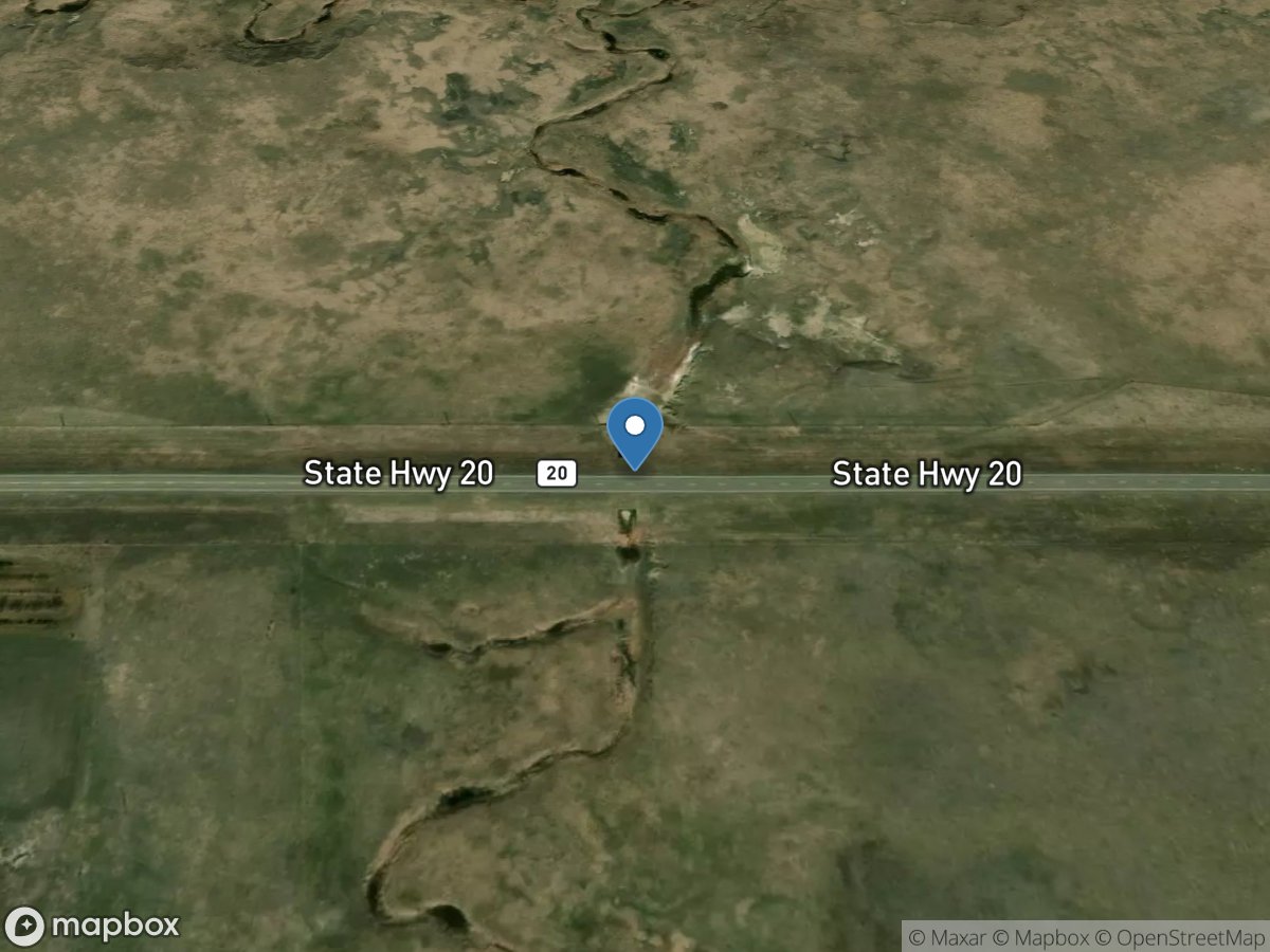 Thunder Butte Creek Tributary near Glad Valley SD location