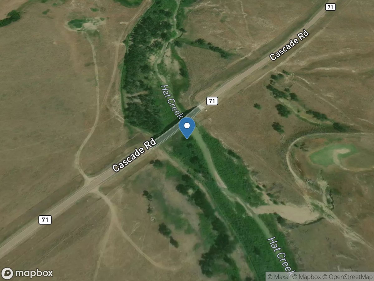 Hat Creek near Edgemont,SD location