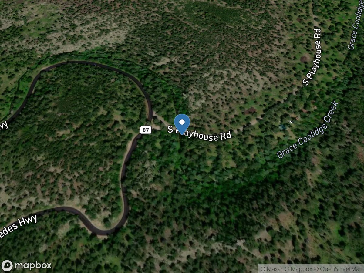 Grace Coolidge Creek near Hayward, SD location