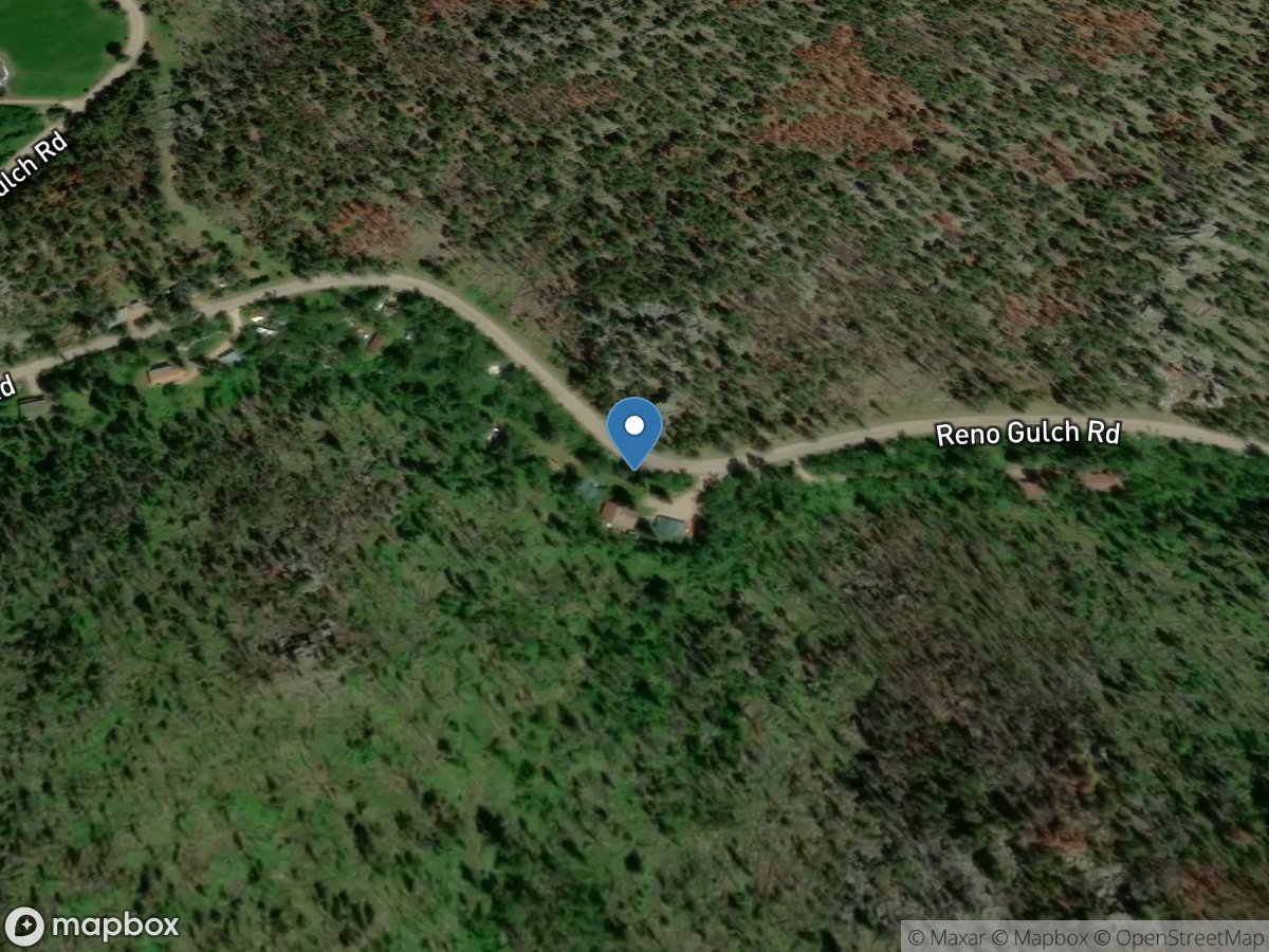 Reno Gulch near Hill City,SD location