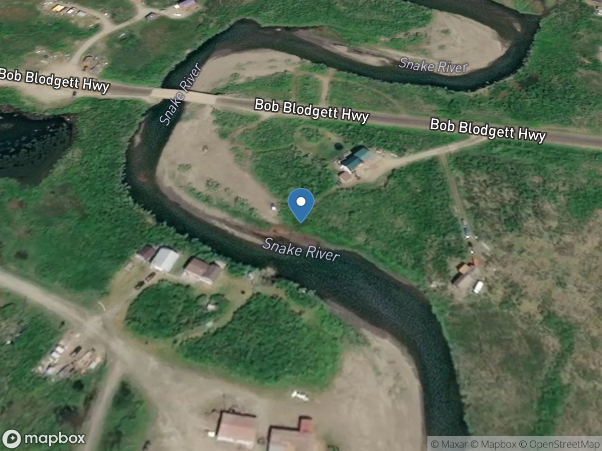 SNAKE River Near NOME AK location