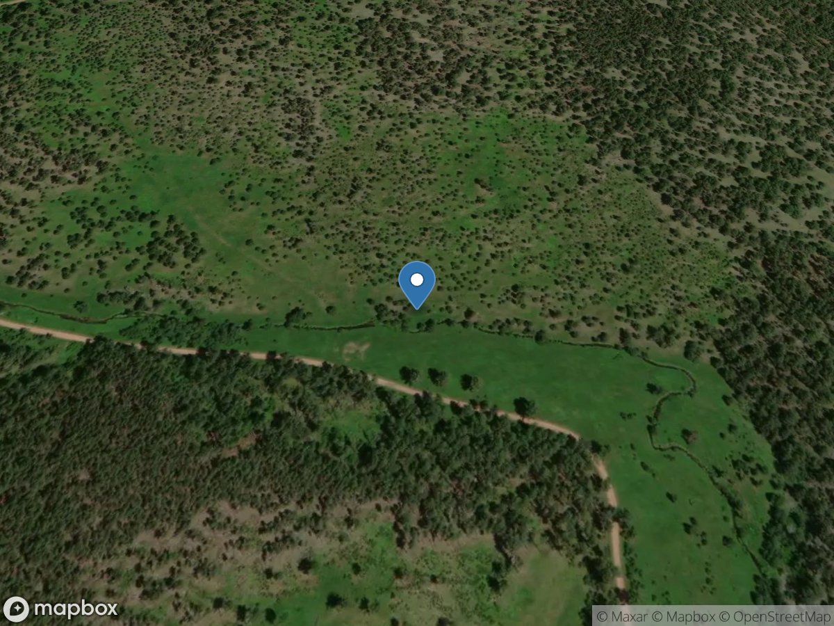 Victoria Creek above Victoria DAM near Rapid City,SD location