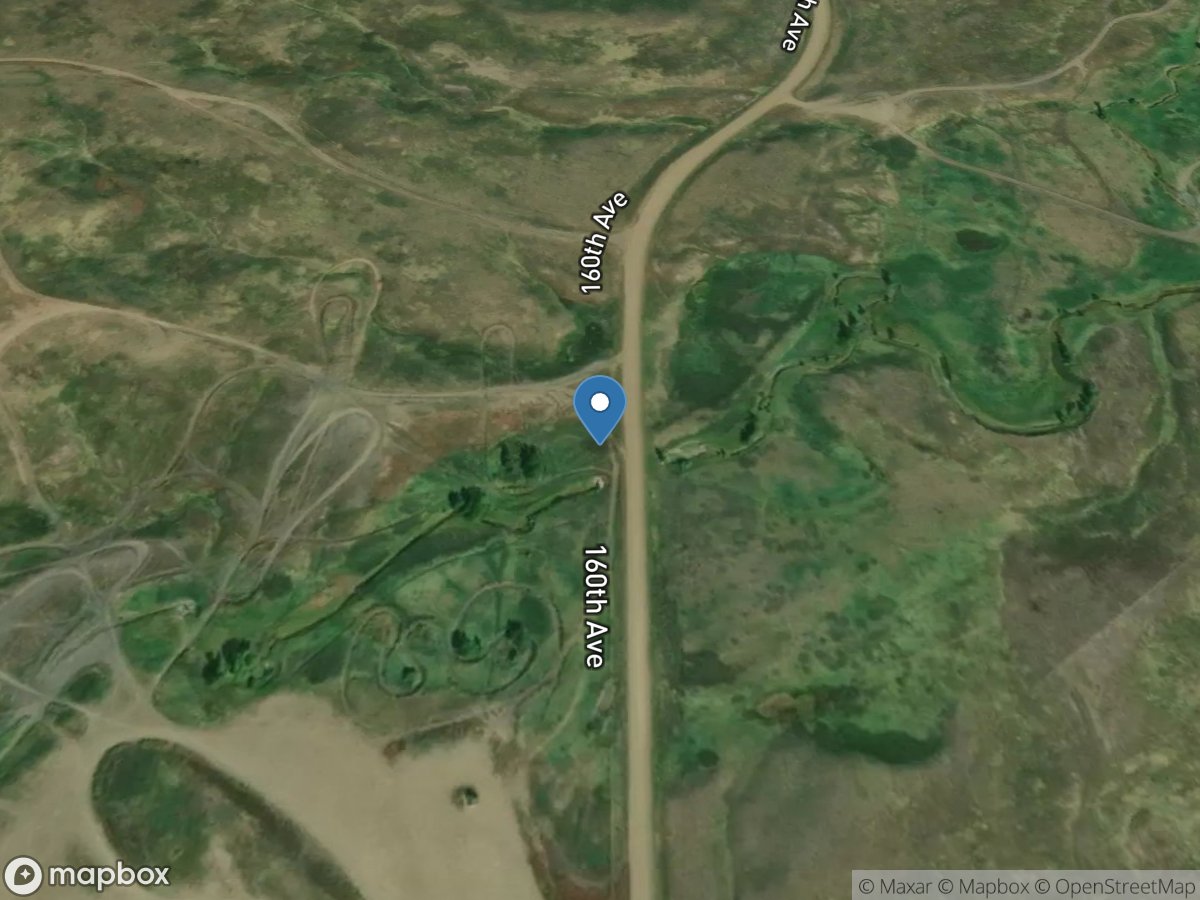 Lindsey Draw near Farmingdale, SD location