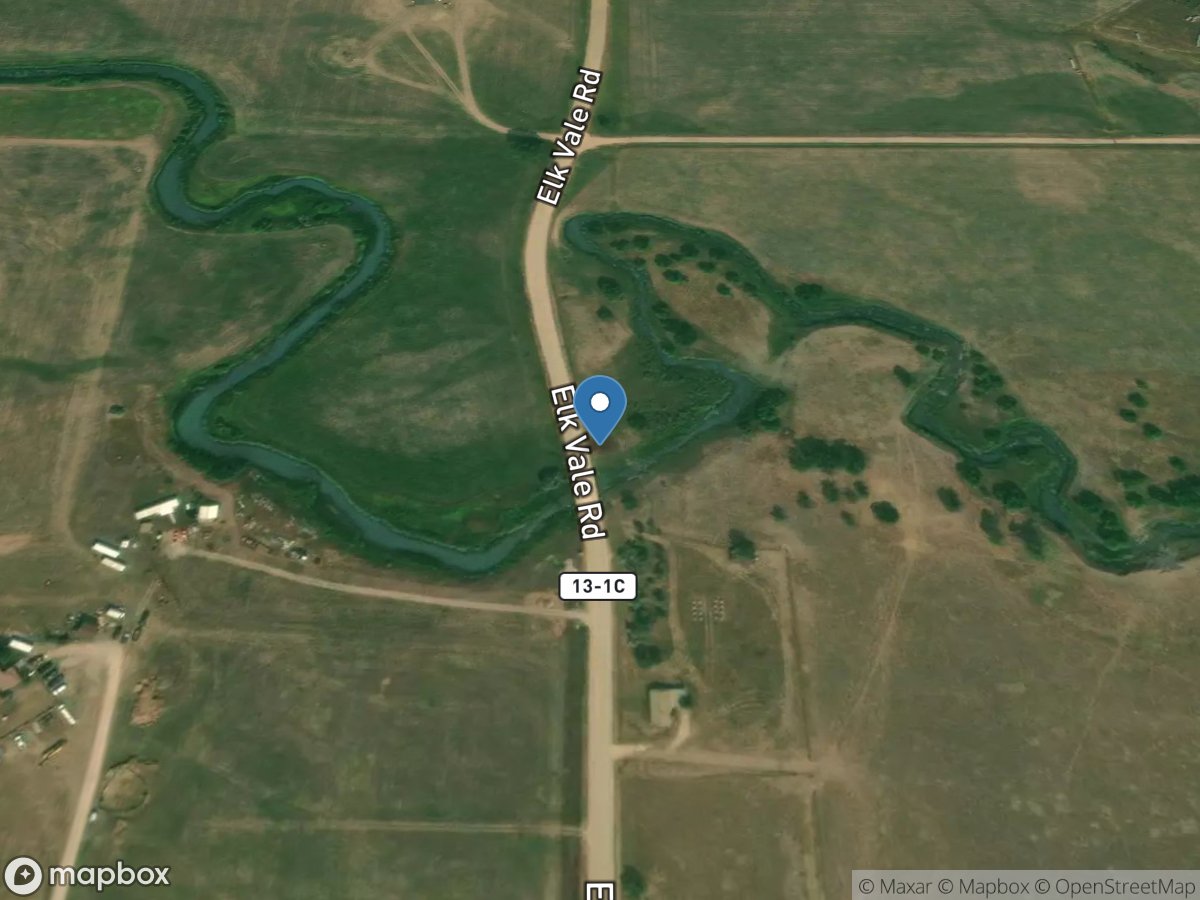 Elk Creek near Rapid City,SD location