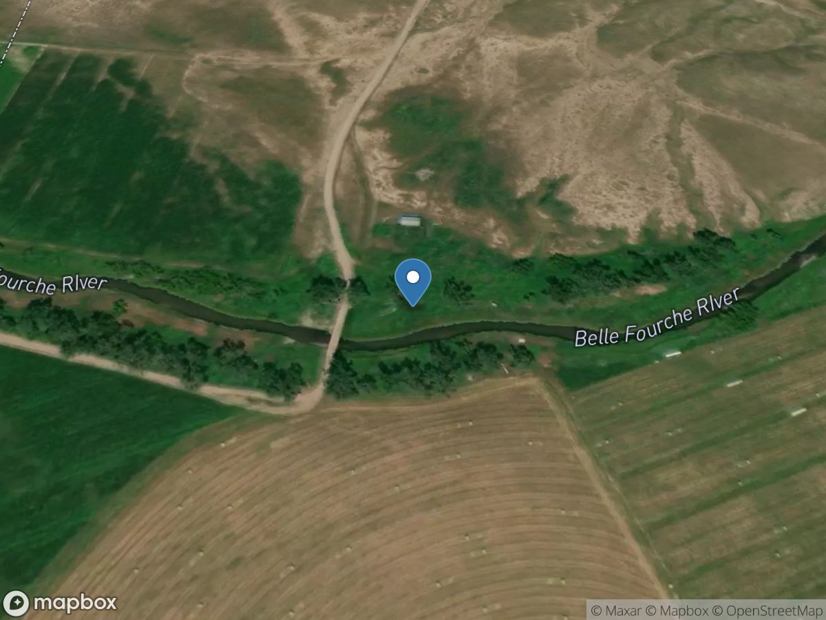 Belle Fourche River at WY-SD State Line location