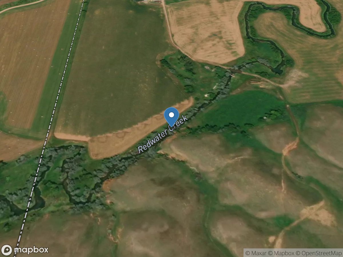 Redwater Creek at WY-SD State Line location