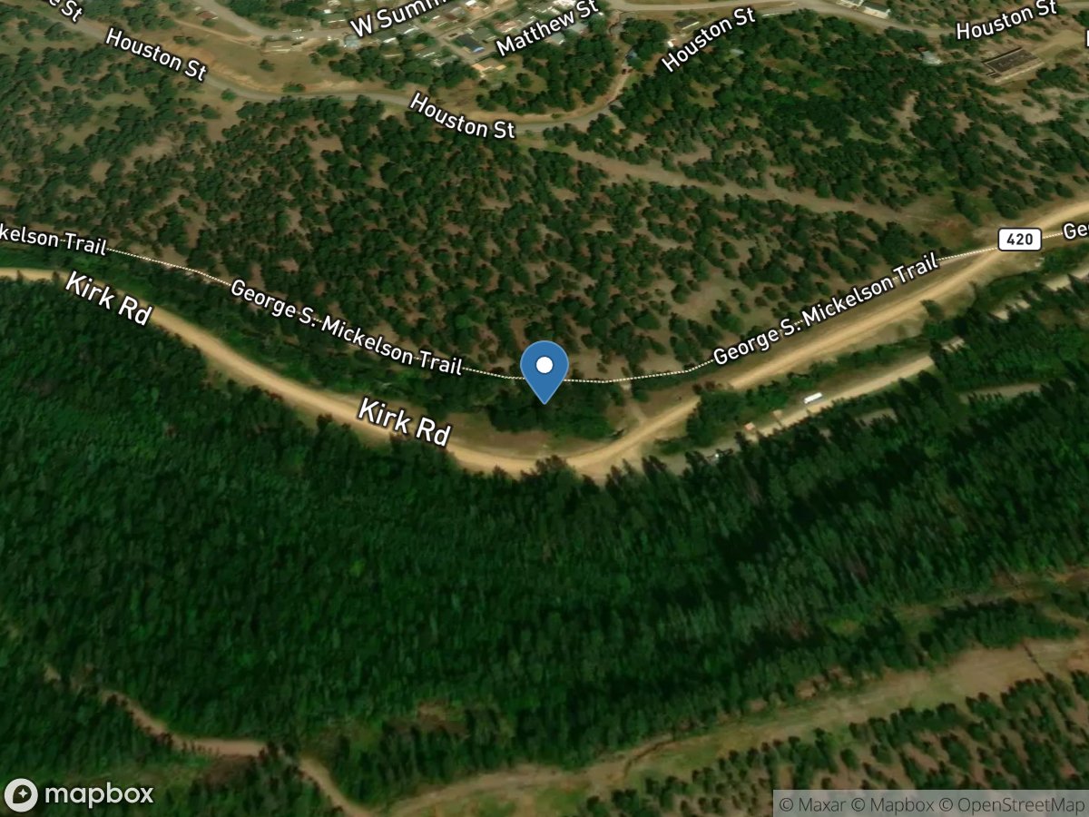 Whitetail Creek at Lead, SD location