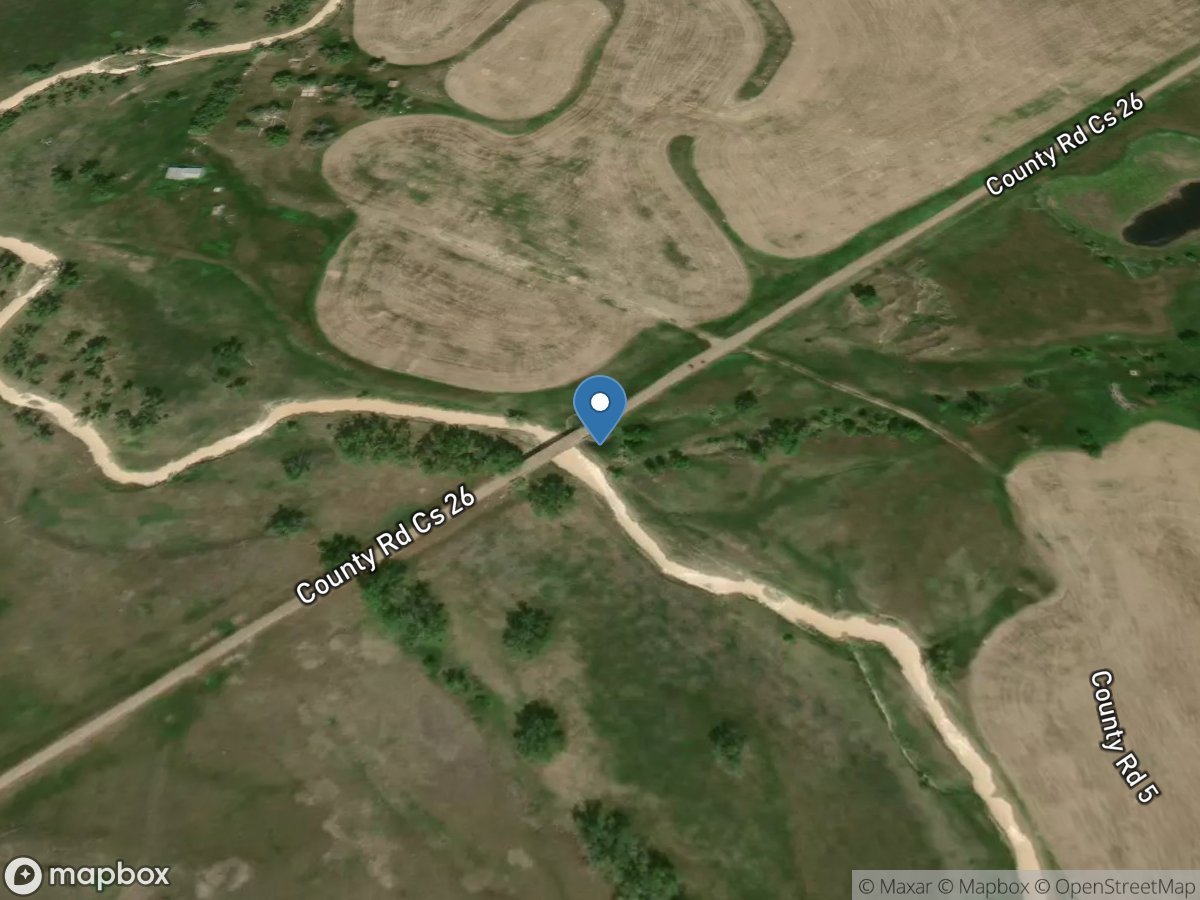 South Fork Bad River near Cottonwood,SD location