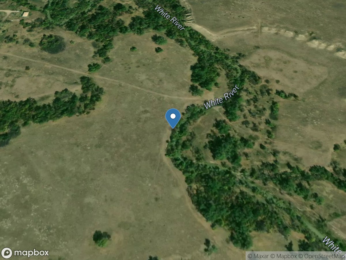 White River near NE-SD State Line location