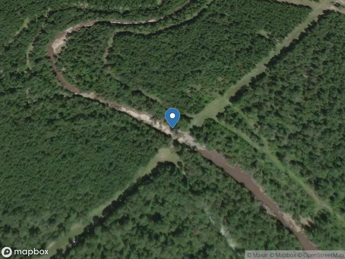 Kickapoo Creek at Onalaska, TX location