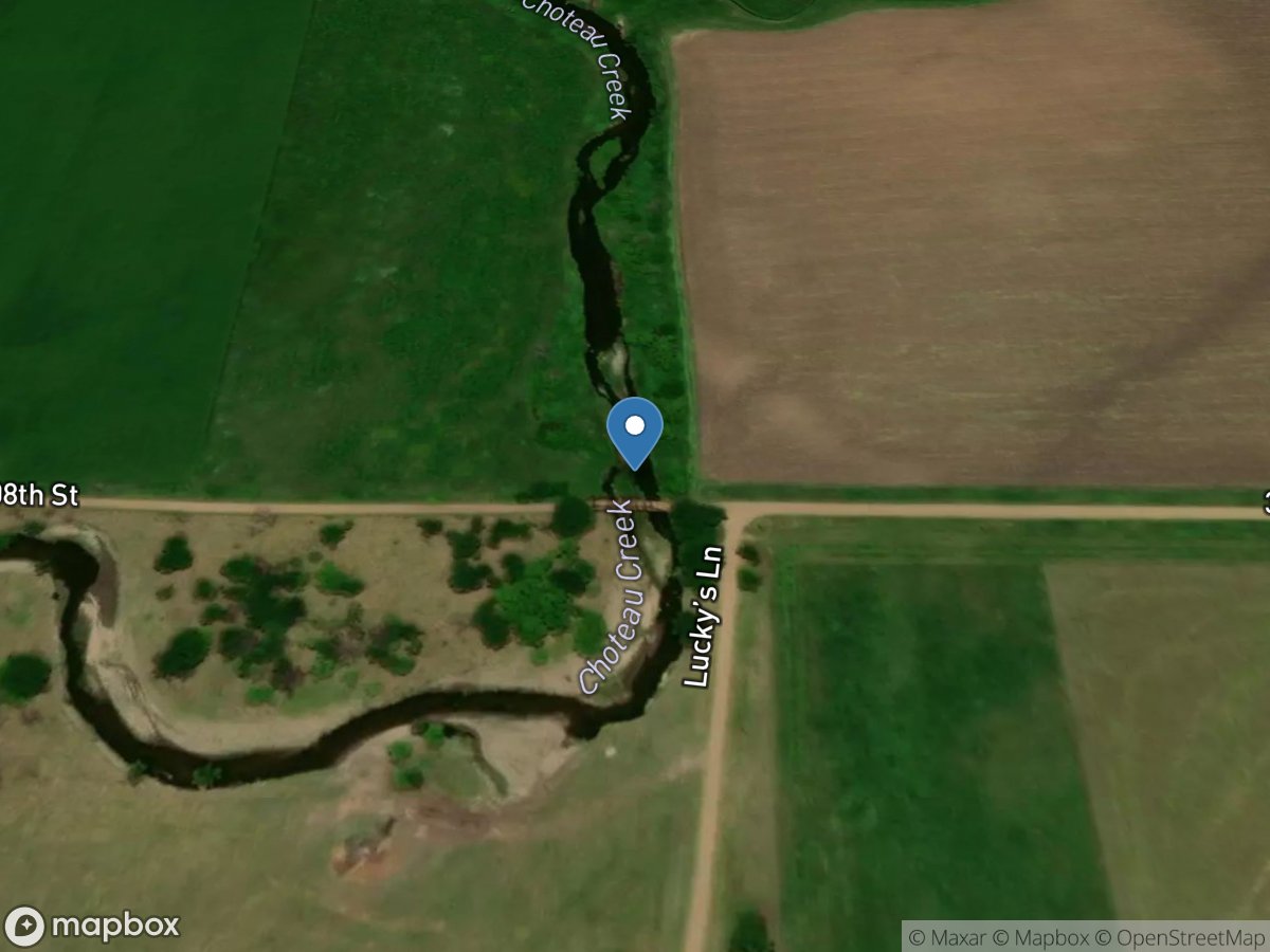 CHOTEAU Creek Near AVON SD location