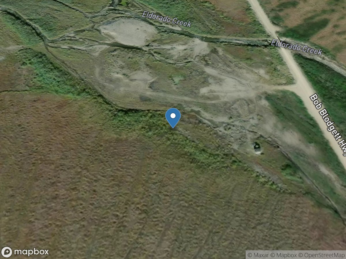 Eldorado Creek near Teller AK location