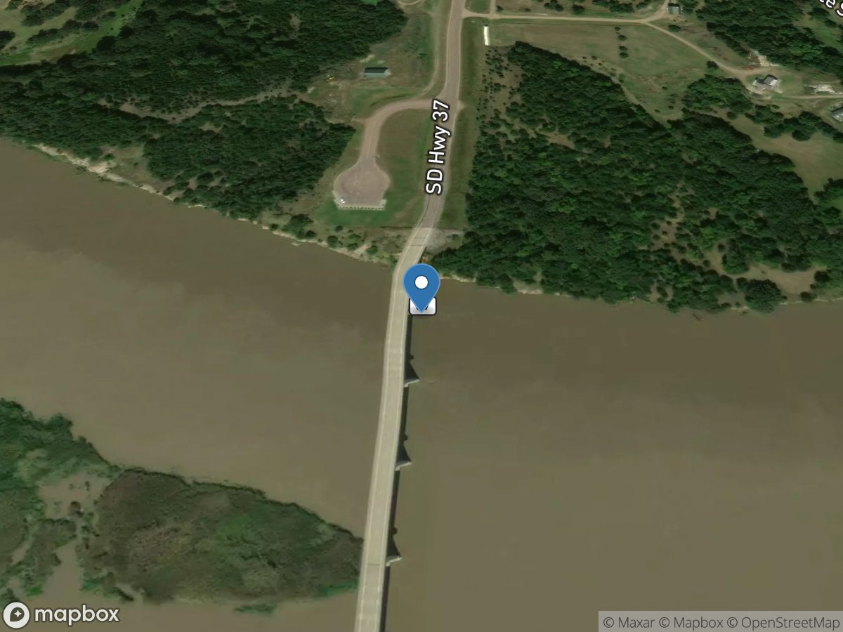 Missouri River near Niobrara, Nebr. location