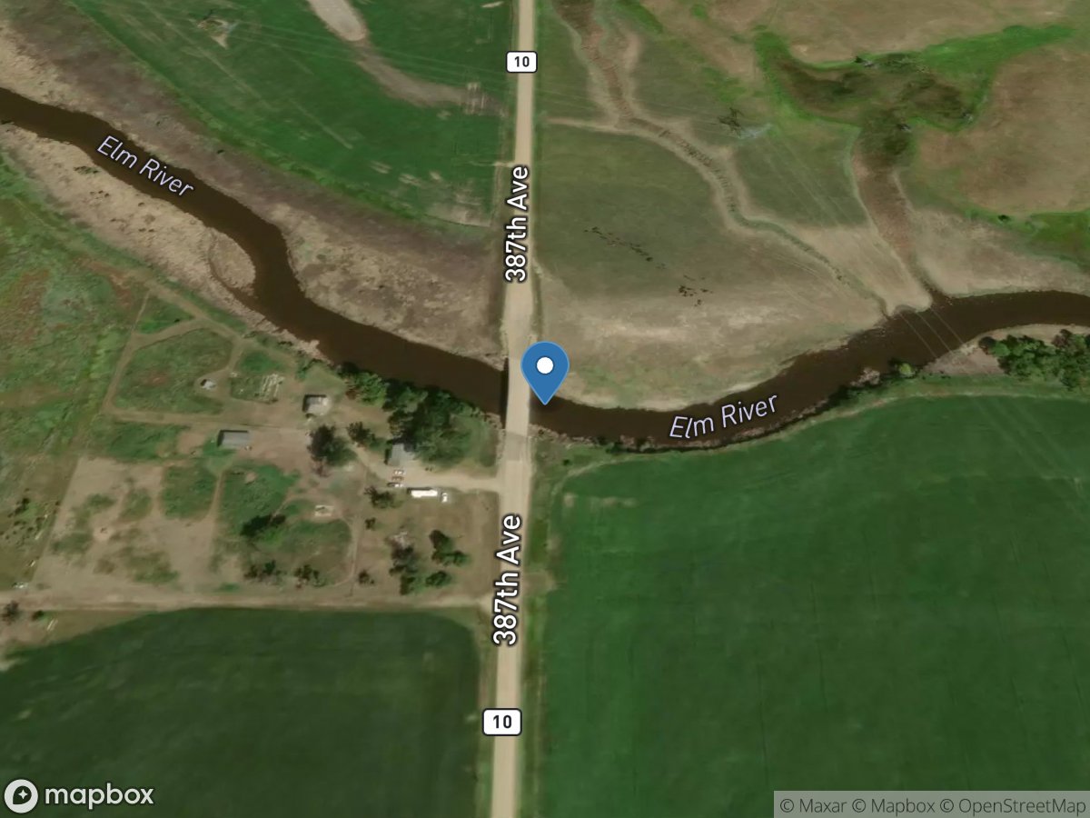 Elm River at Westport,SD location