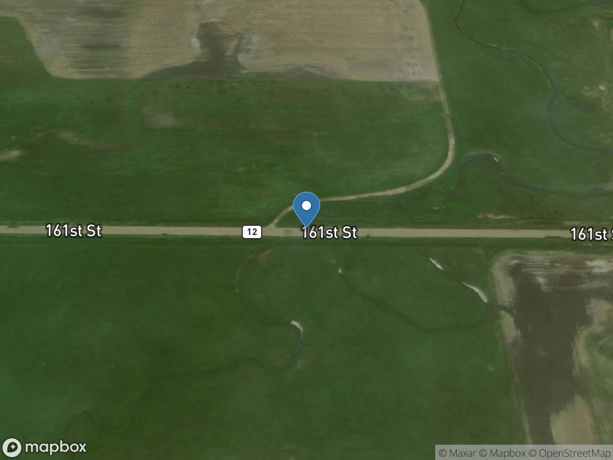 Turton Tributary South near Turton, SD location