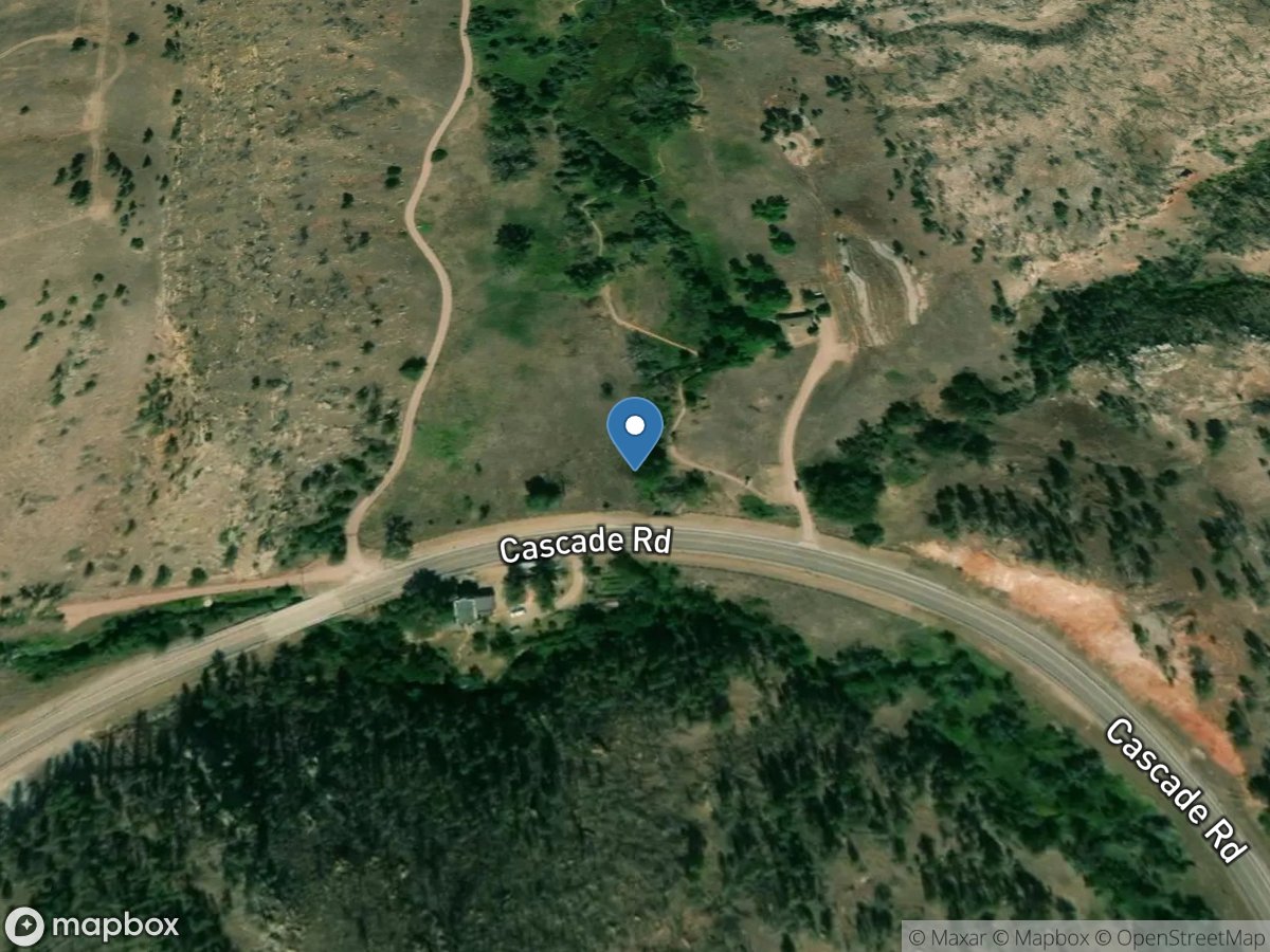 Alabaugh Canyon at Cascade CR, near Hot Springs, SD location