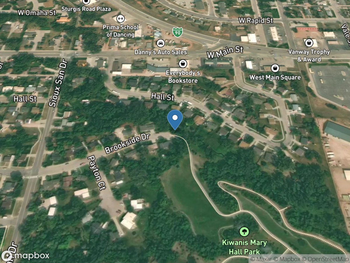 Lime Creek at Brookside Drive North of Div at Rapid City, SD location