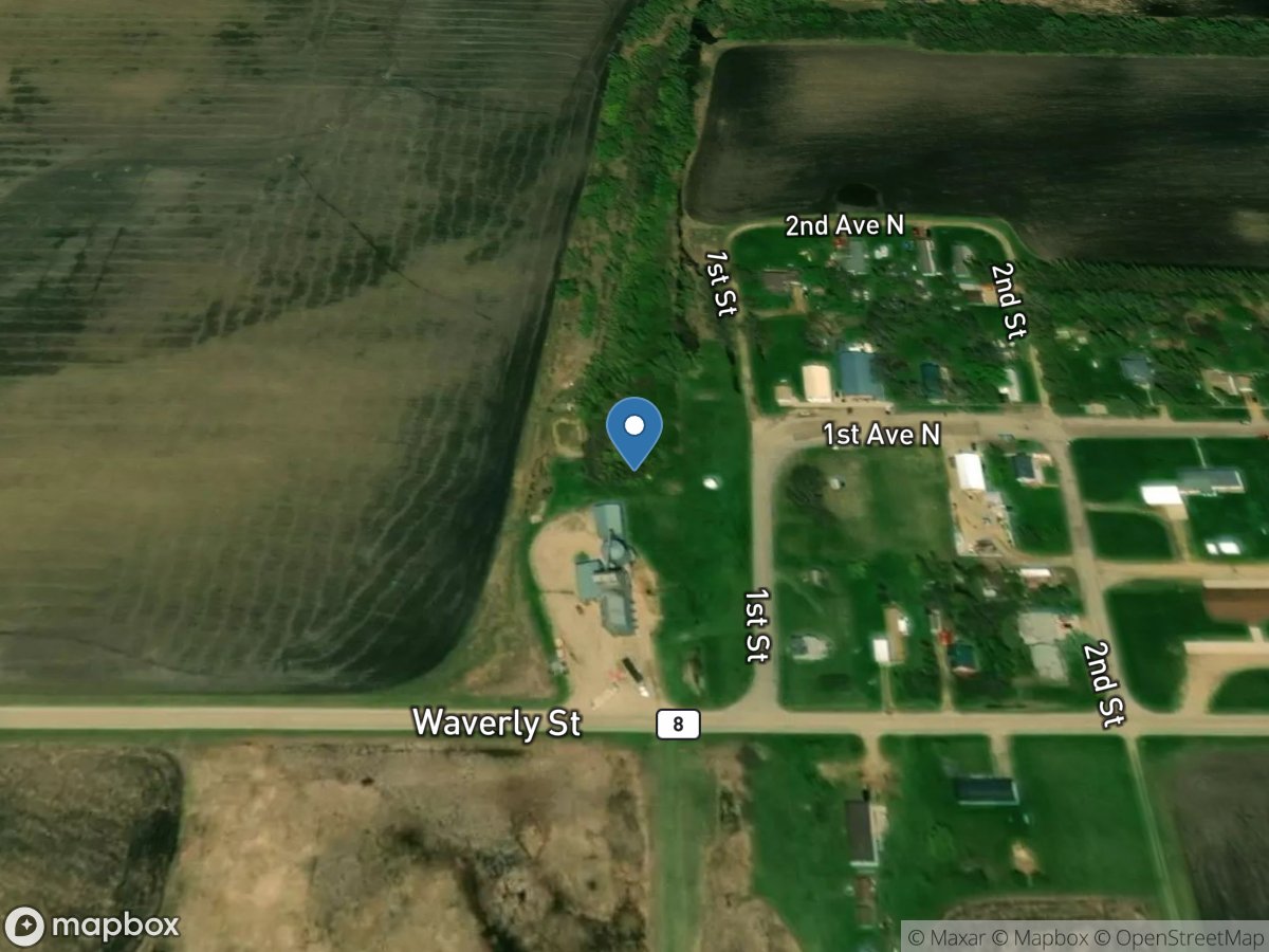 Precip at Waverly, SD location