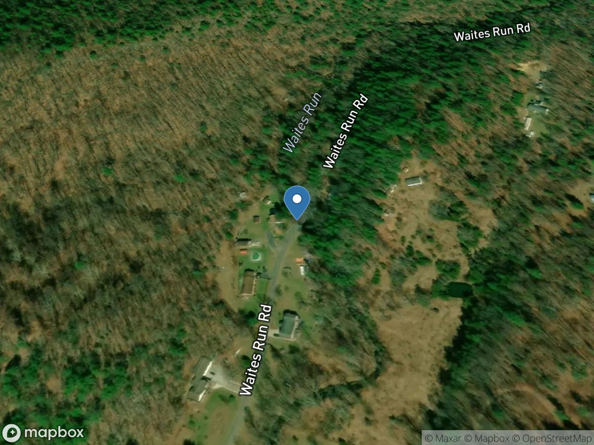 Waites Run near Wardensville, WV location