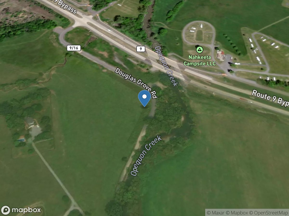 Opequon Creek near Martinsburg, WV location