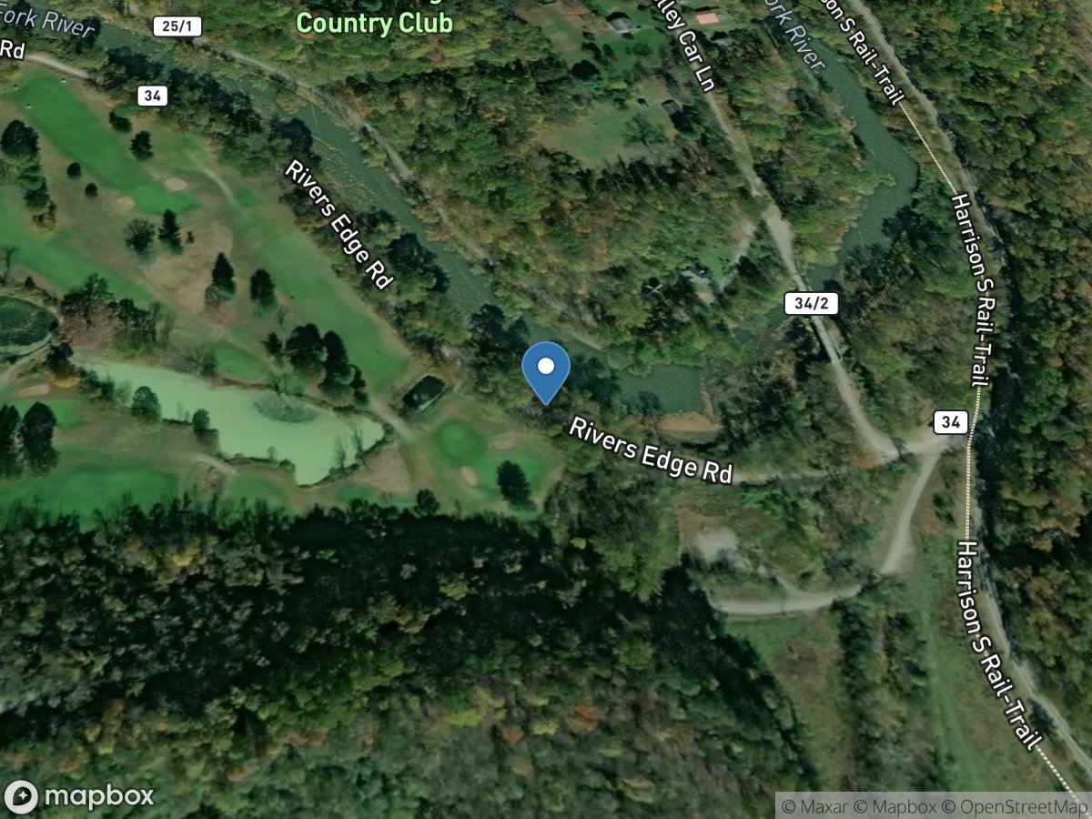 West Fork River near Mount Clare, WV location