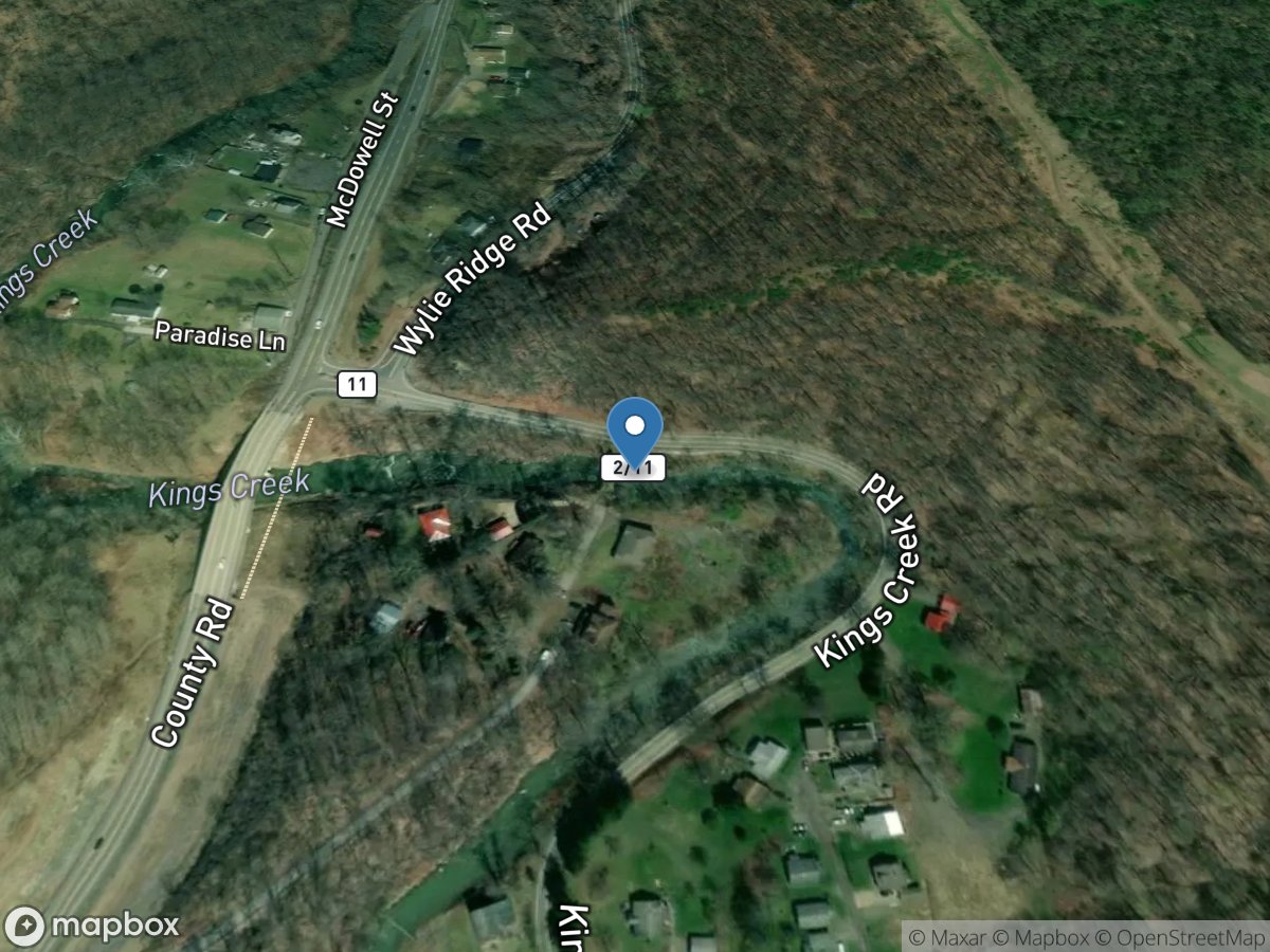 Kings Creek at Weirton, WV location
