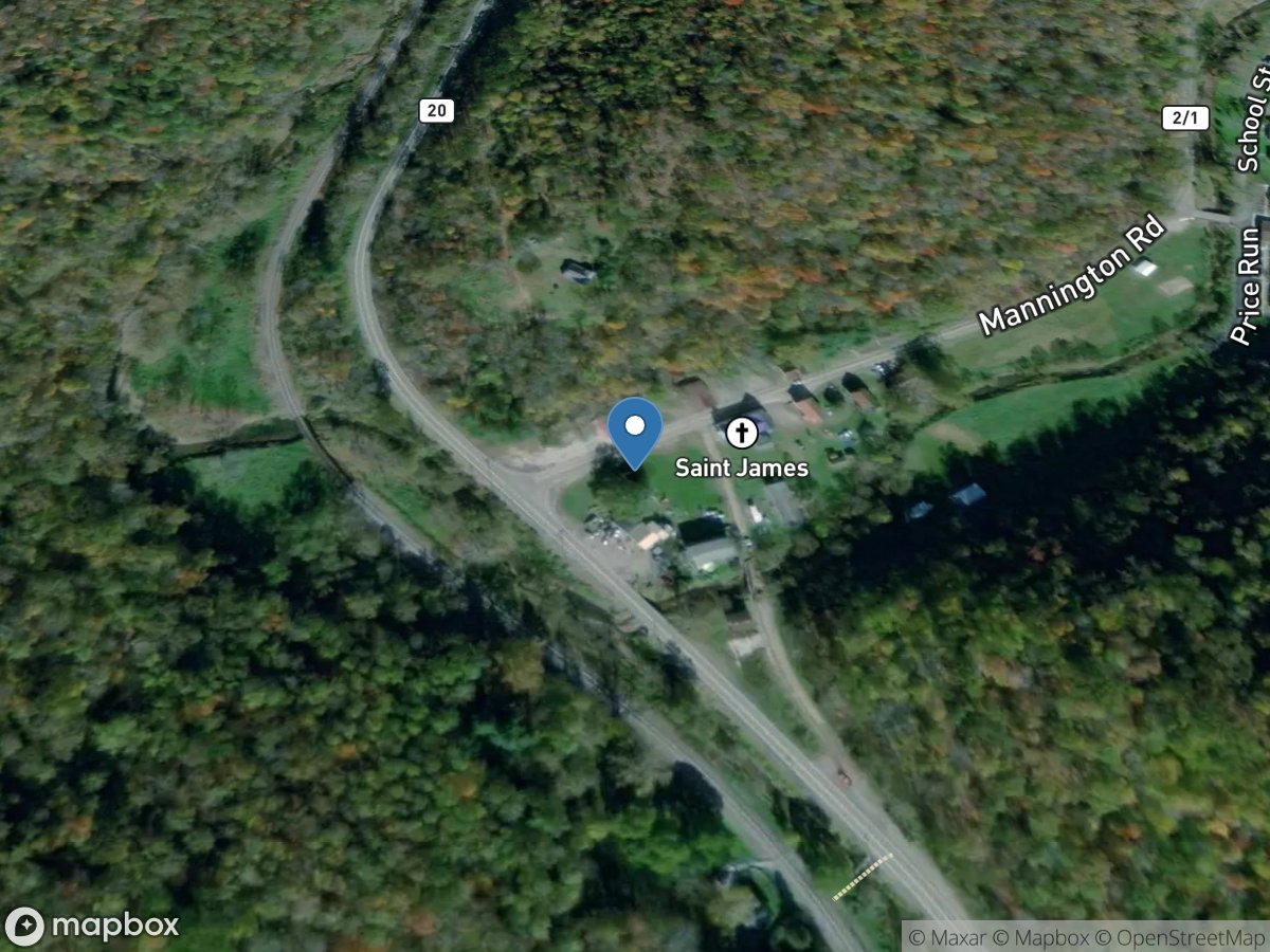 South Fork Fishing Creek at Smithfield, WV location